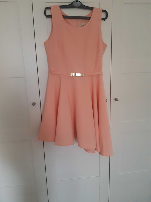 Sukienka  łososiowa