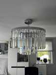 Żyrandol lampa krysztalowy glamour piekny duży efektowny