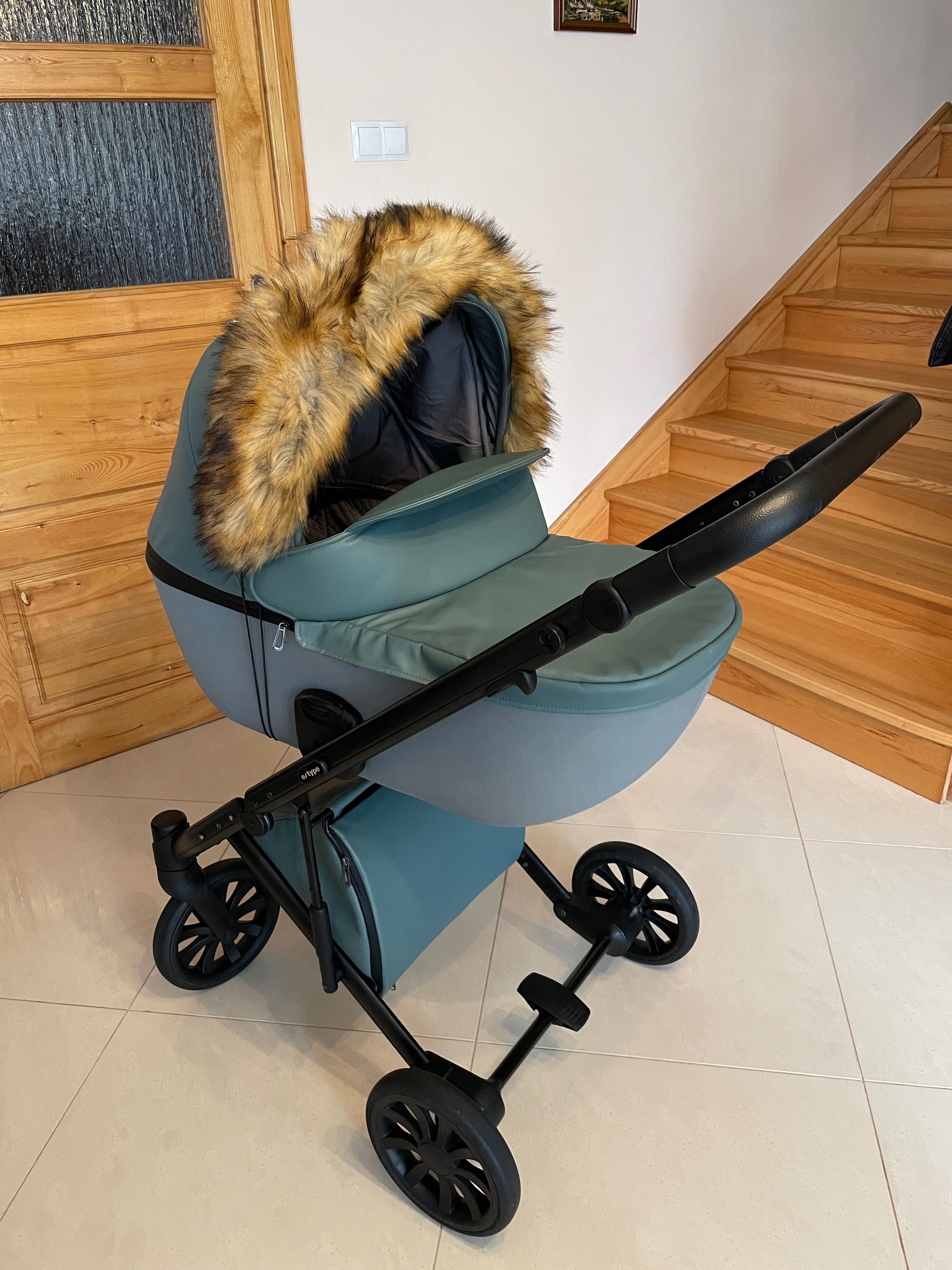 Wózek 2w1 gondola i spacerówka Anex e-type
