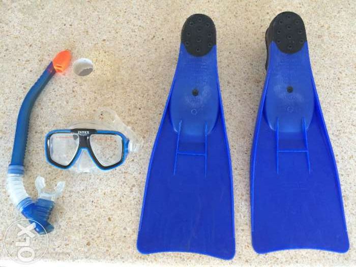 Conjunto de Mergulho marca intex