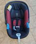Cybex Aton M Ferrari+baza+lusterko miś do samochodu