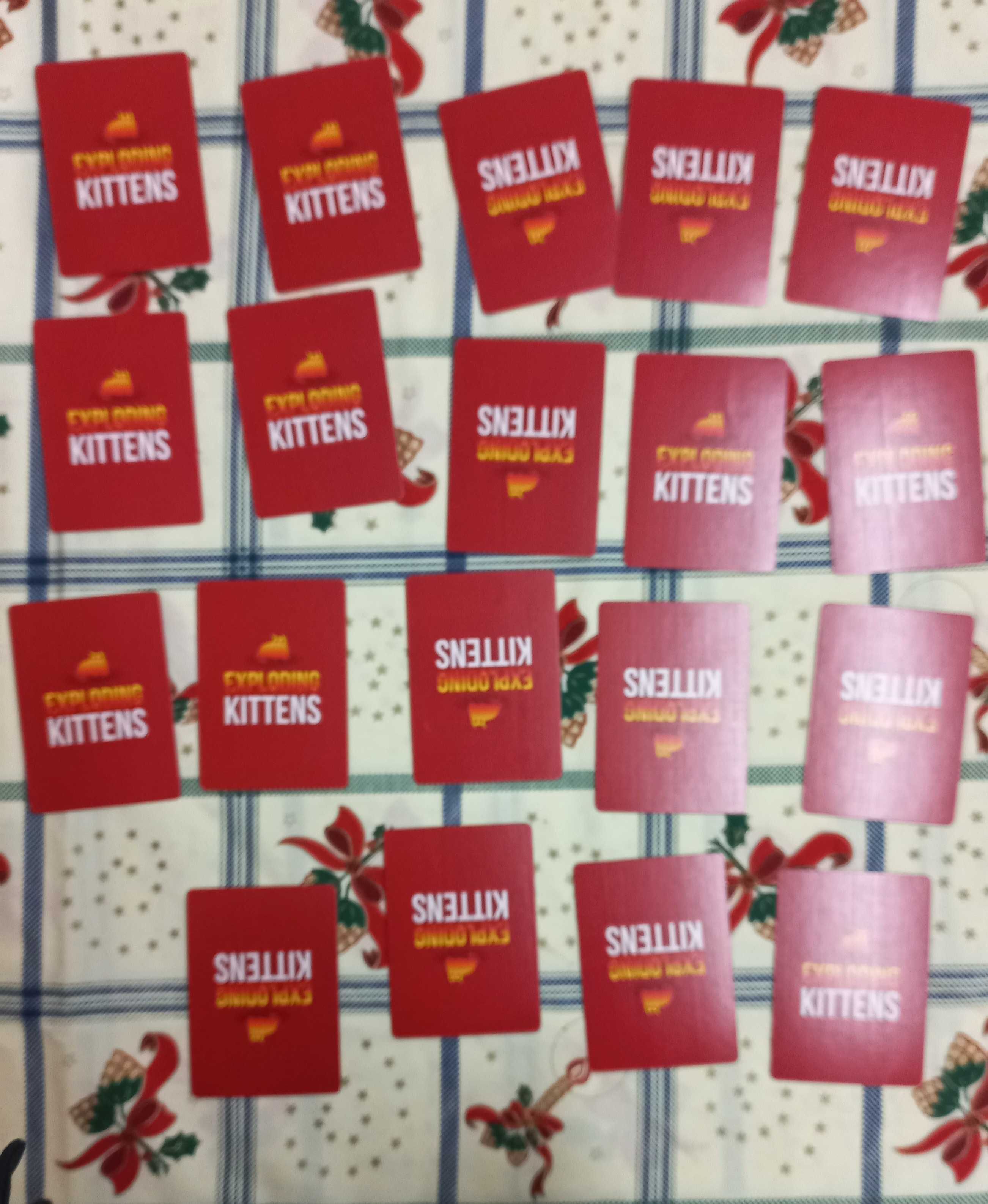 Exploding kittens + 4 expansões
