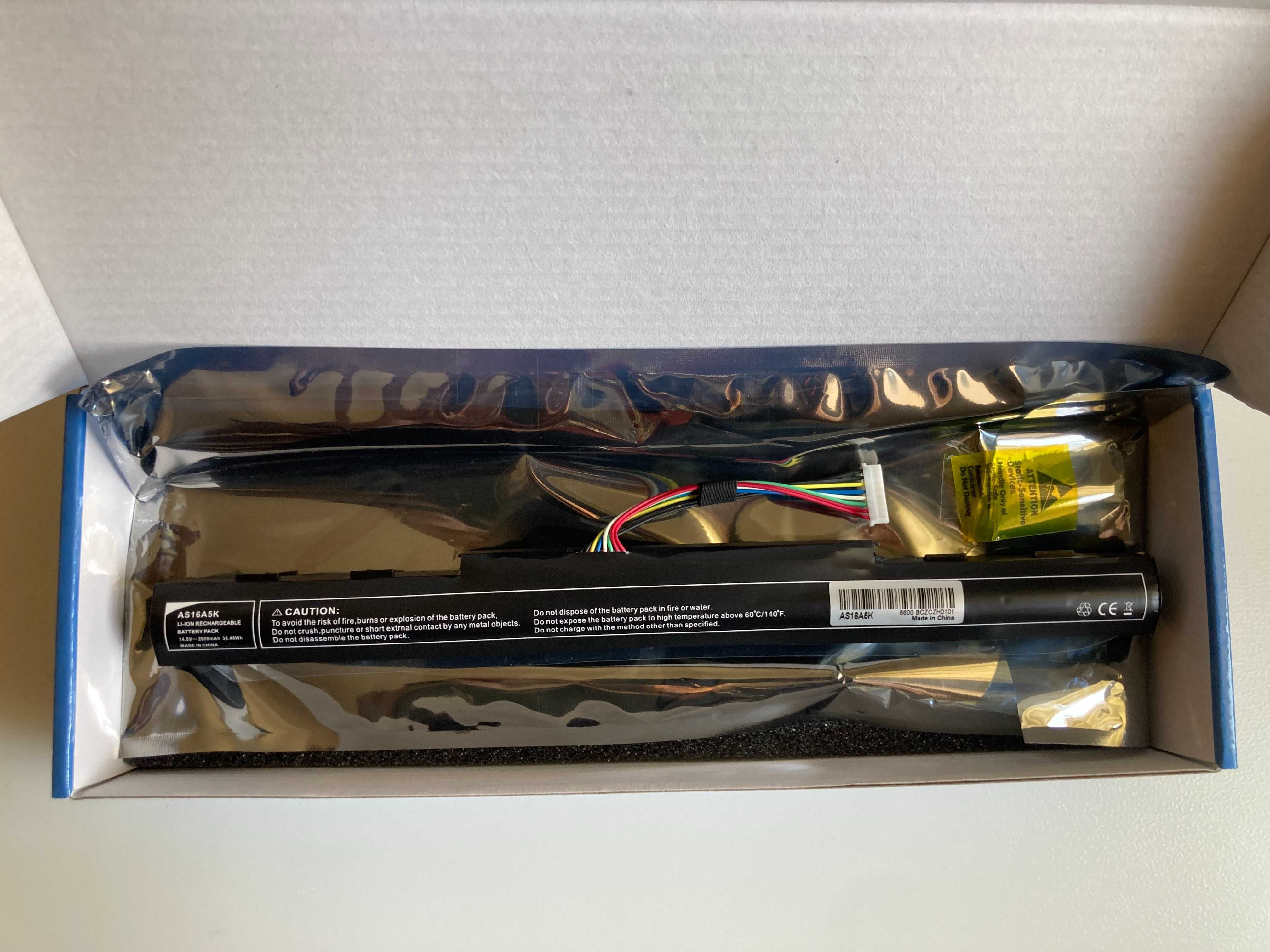 Bateria Acer Aspire AS16A5K Para Portátil (Em caixa, nunca usada)