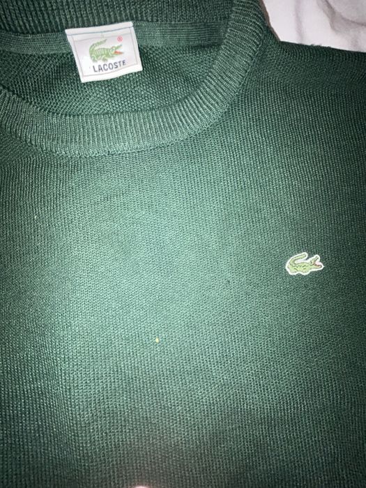 Camisola Lacoste vintage verde escura”