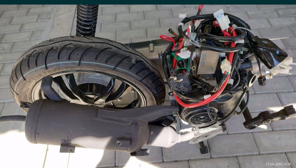 Silnik sym 50cc 22r. Wtrysk. Niski przebieg!