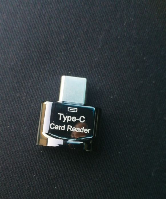 Czytnik USB-C kart micro SD aluminium