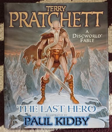The Last Hero Pratchett Discworld Świat Dysku twarda oprawa
