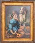 Quadro reprodução "Buenos amigos" (Francisco Ribera)