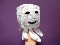 Happy Ghast z Minecraft na szydełku - mięciutka handmade przytulanka