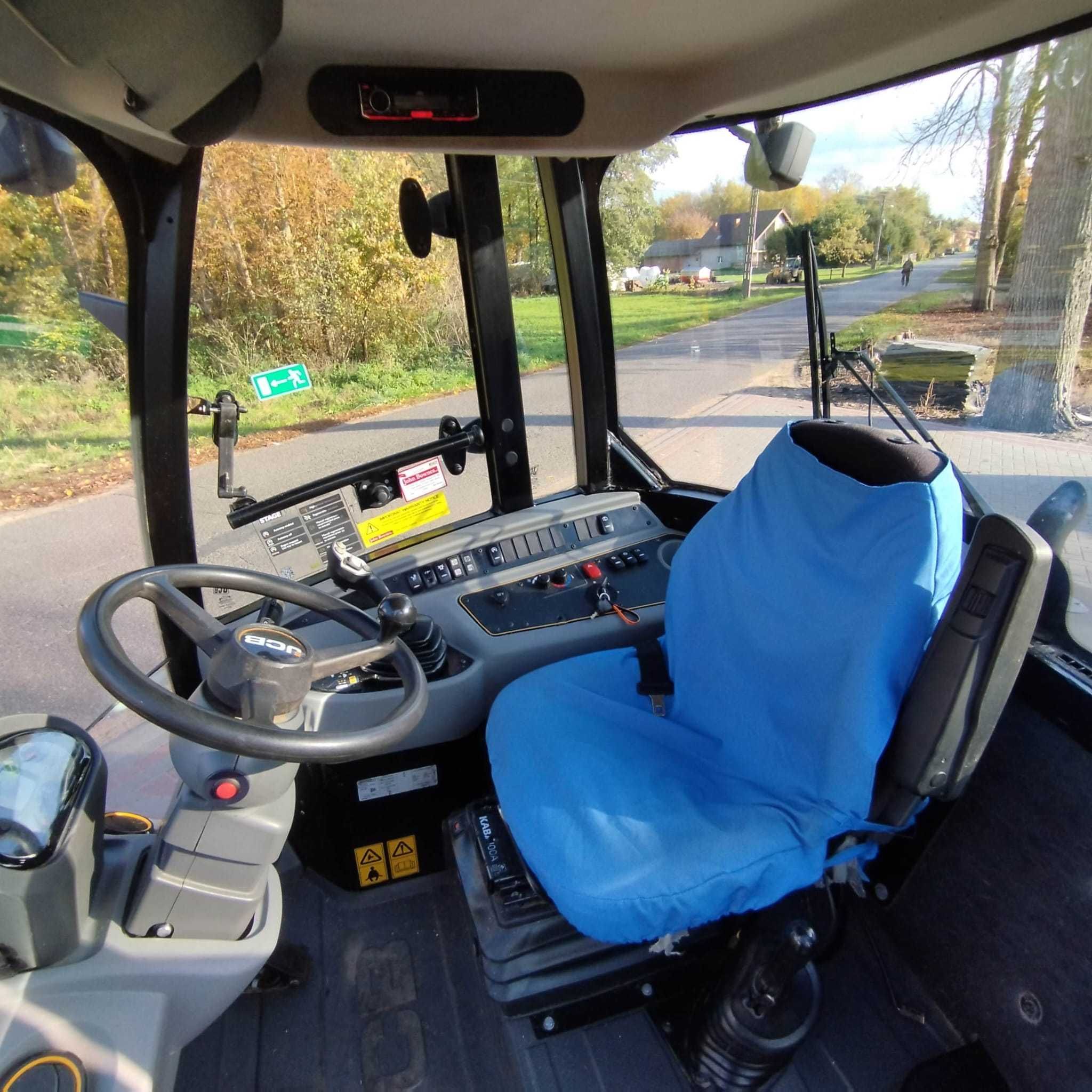 Ładowarka przegubowa JCB 407 kołowa 2021r Cat Volvo Schaffer Weidemann