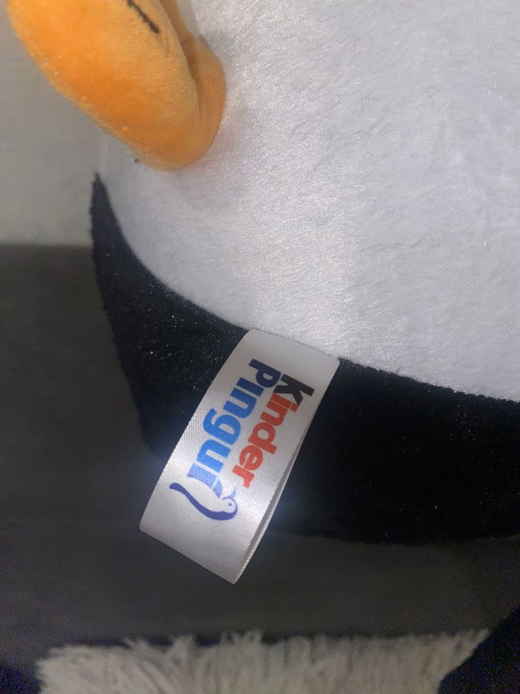 Wielki pingwin pluszak miś 50cm Kinder Pingui