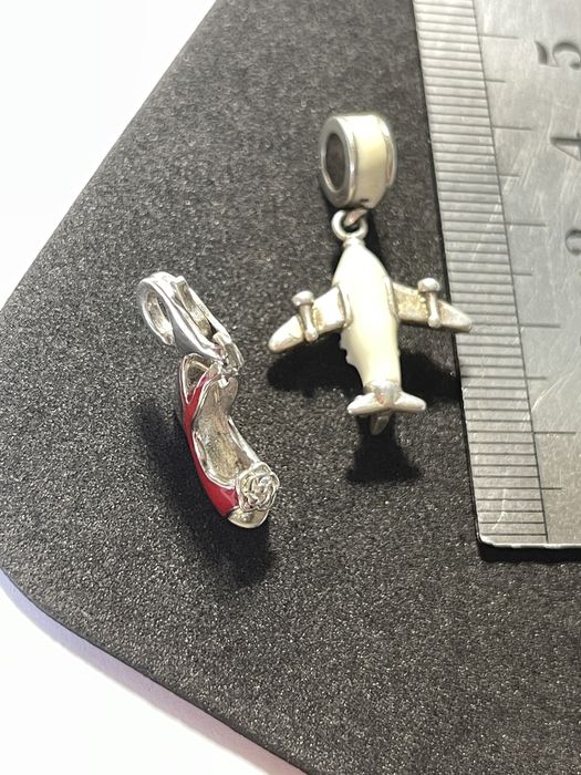 Pandora шарм на браслет Пандора Disney Mickey, самолет, туфель тапочек