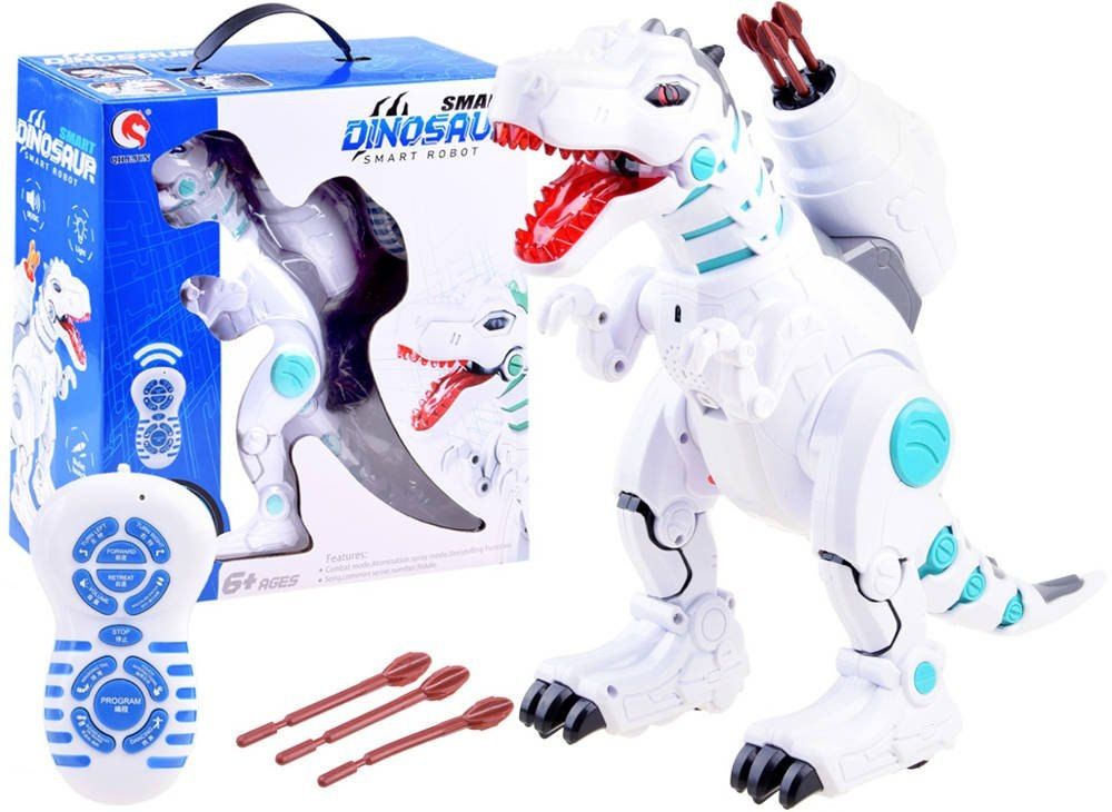 Dinozaur robot na pilota tańczy strzela RC0530