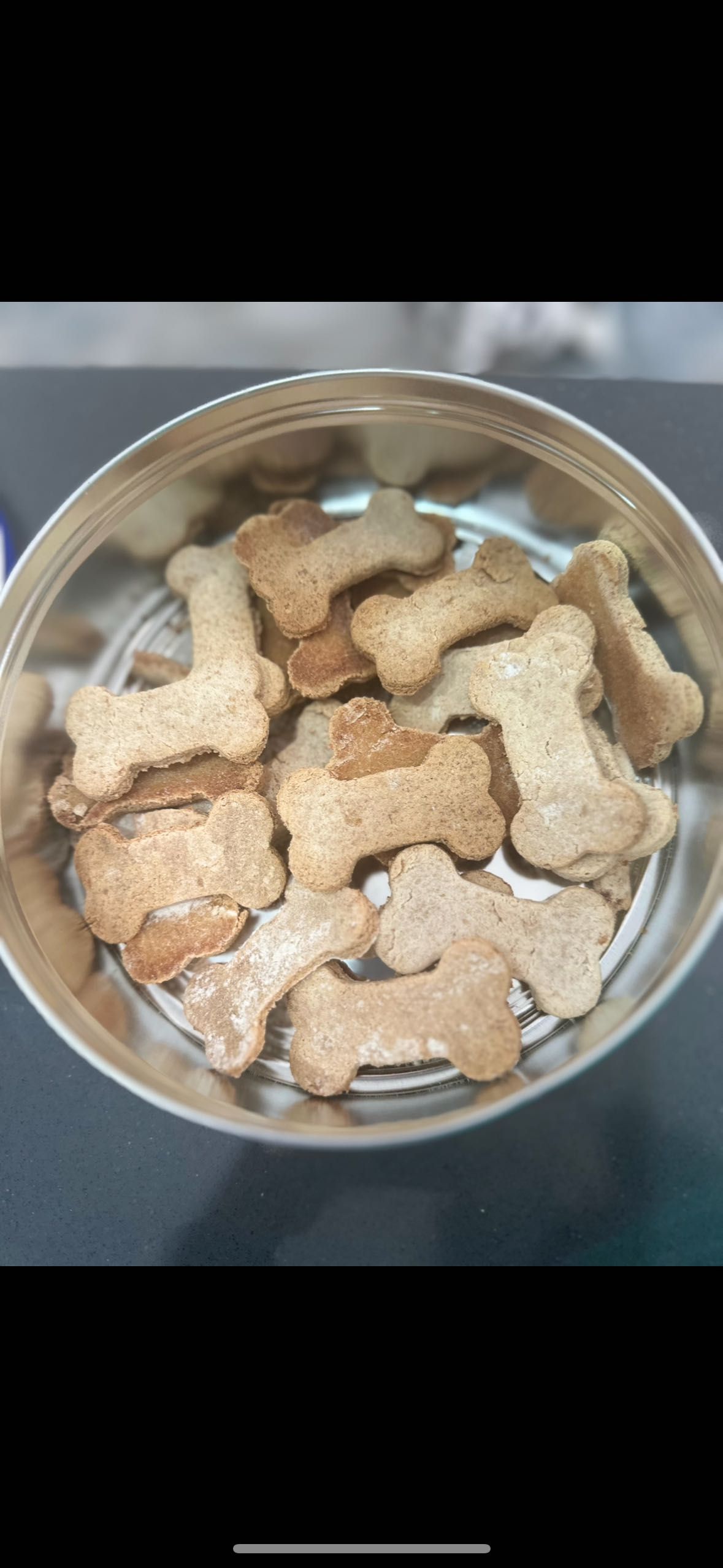Biscoitos cão caseiros
