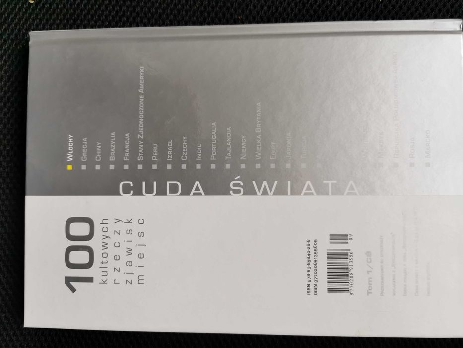 Książka "Włochy. Cuda świata. 100 kultowych rzeczy, zjawisk, miejsc".