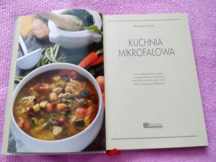 Książka - Kuchnia mikrofalowa.