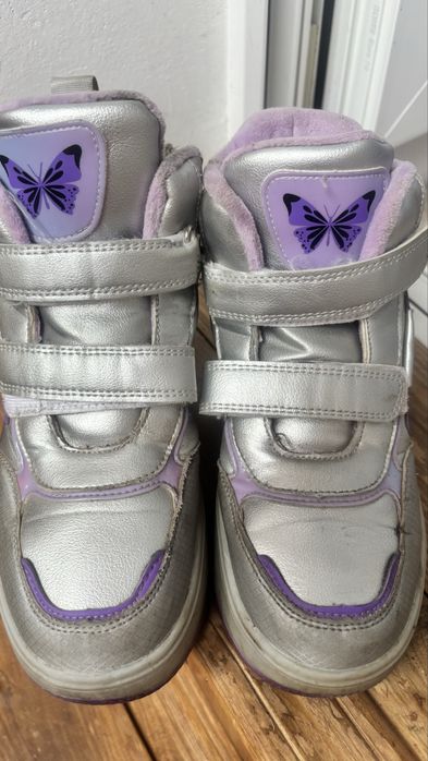 Демісезонні хайтопи сапоги ботінки осінні  35 р