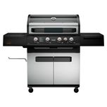 Grill gazowy Conquest 410 z Pokrywą Izolacyjną i Szkłem Hartowanym