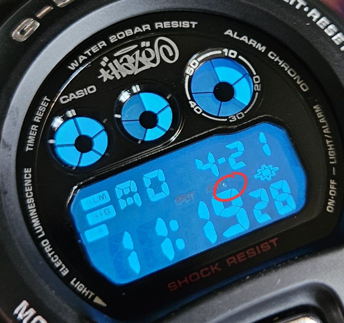 DW-6900M Eric Haze kolaboracja vintage-G Casio G-shock 1999