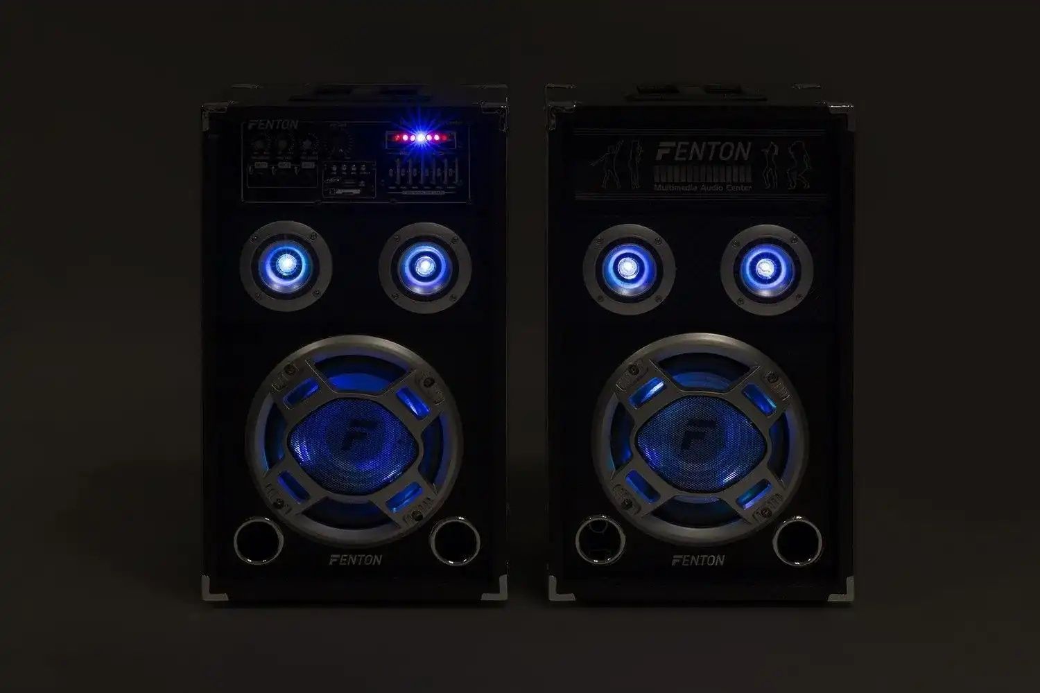 Zestaw kolumn Fenton KA-08 LED 600Watt BT/USB/SD Gwarancja !