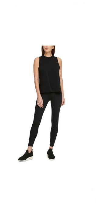 DKNY ОРИГІНАЛ. Жіноча майка футболка чорна лого розмір XS