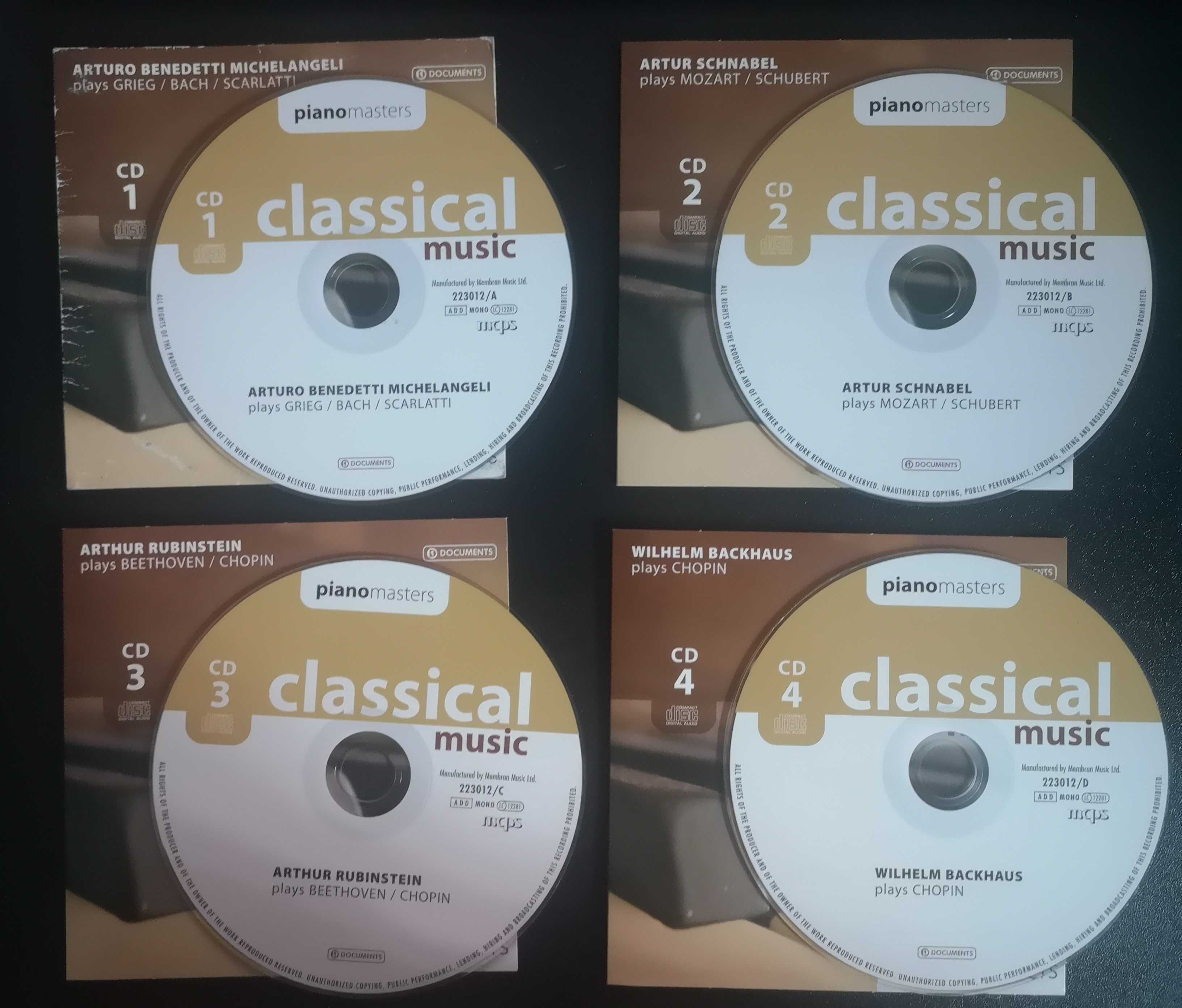 "Classical Piano Music" - 10 CDs