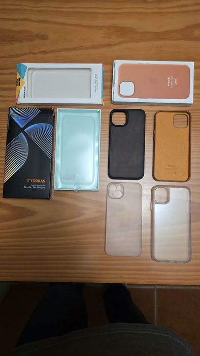 Conjunto 4 capas iPhone 13