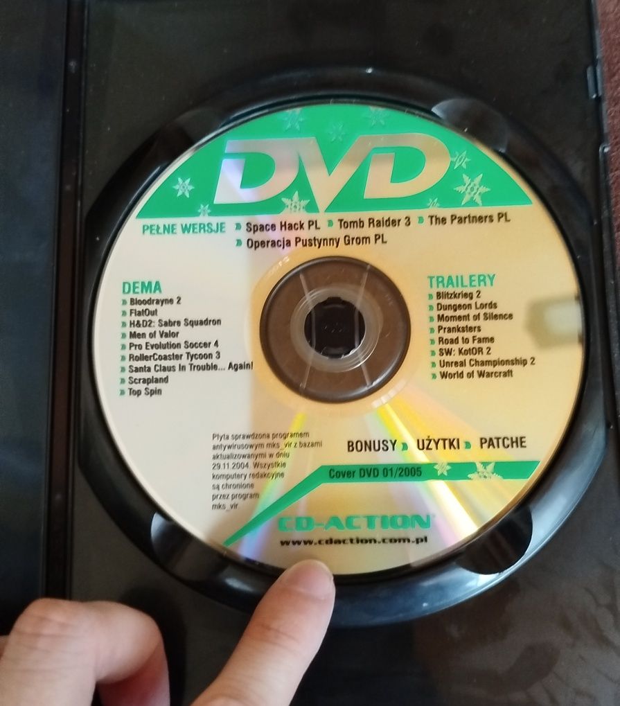 Gry pc cd action CD