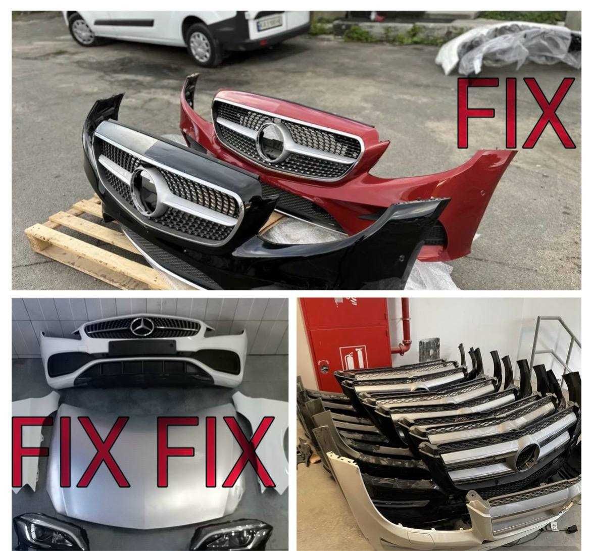 Капот бампер фара крило радіатор решітка MERCEDES BENZ CLS KLASE компл