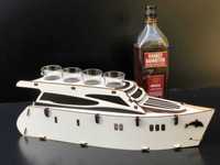 Мини бар "Яхта" подарок для моряка, капитана, подставка под алкоголь