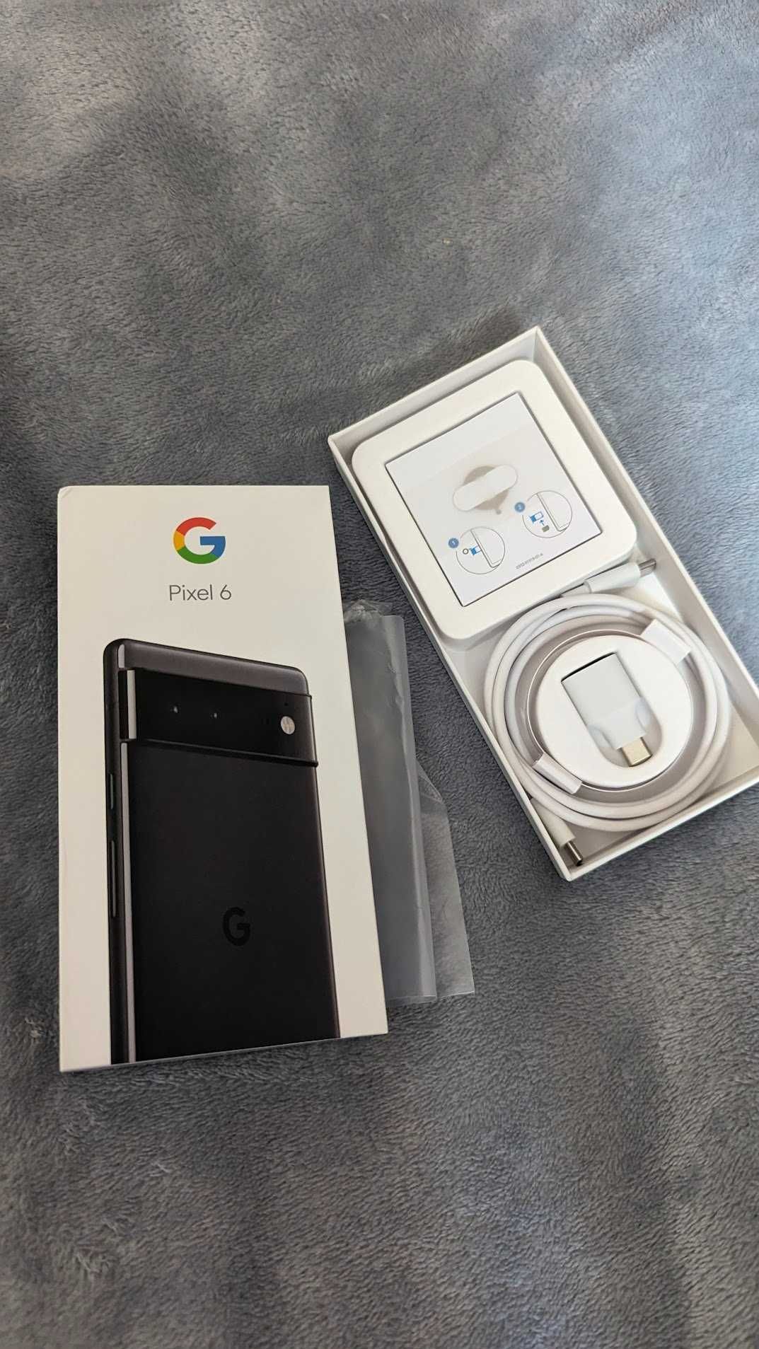 Google Pixel 6 8/128 GB Dual-SIM  + etui + ładowarka