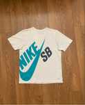 Футболка Біла Найк/Nike SB Big logo L