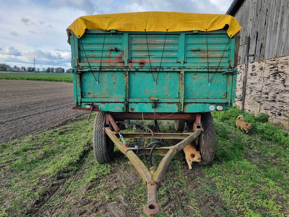 Przyczepa autosan 4,5t D46 sztywna (d50 d47 d732 d35)