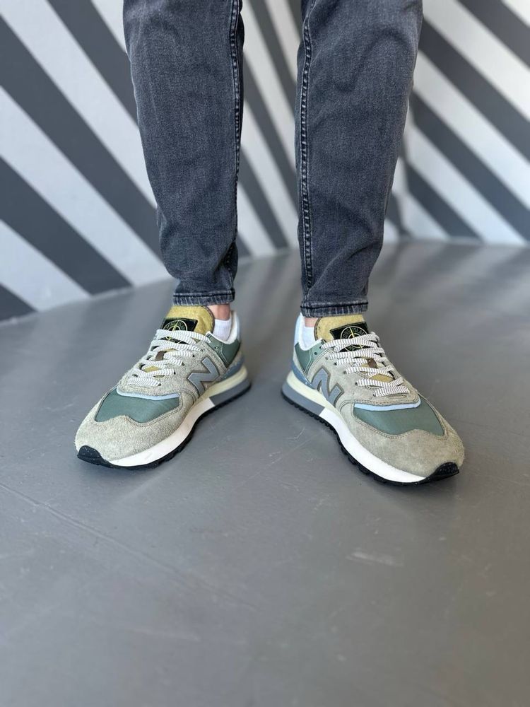 Кросівки New Balance 574 Legacy Stone Island (41-45)