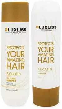 Набір Luxliss keratin smoothing Daily care (250 мл+200 мл)