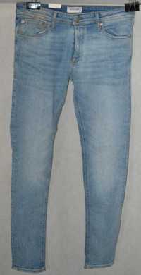 Elastyczne jeansy rurki Jack&Jones 33/34