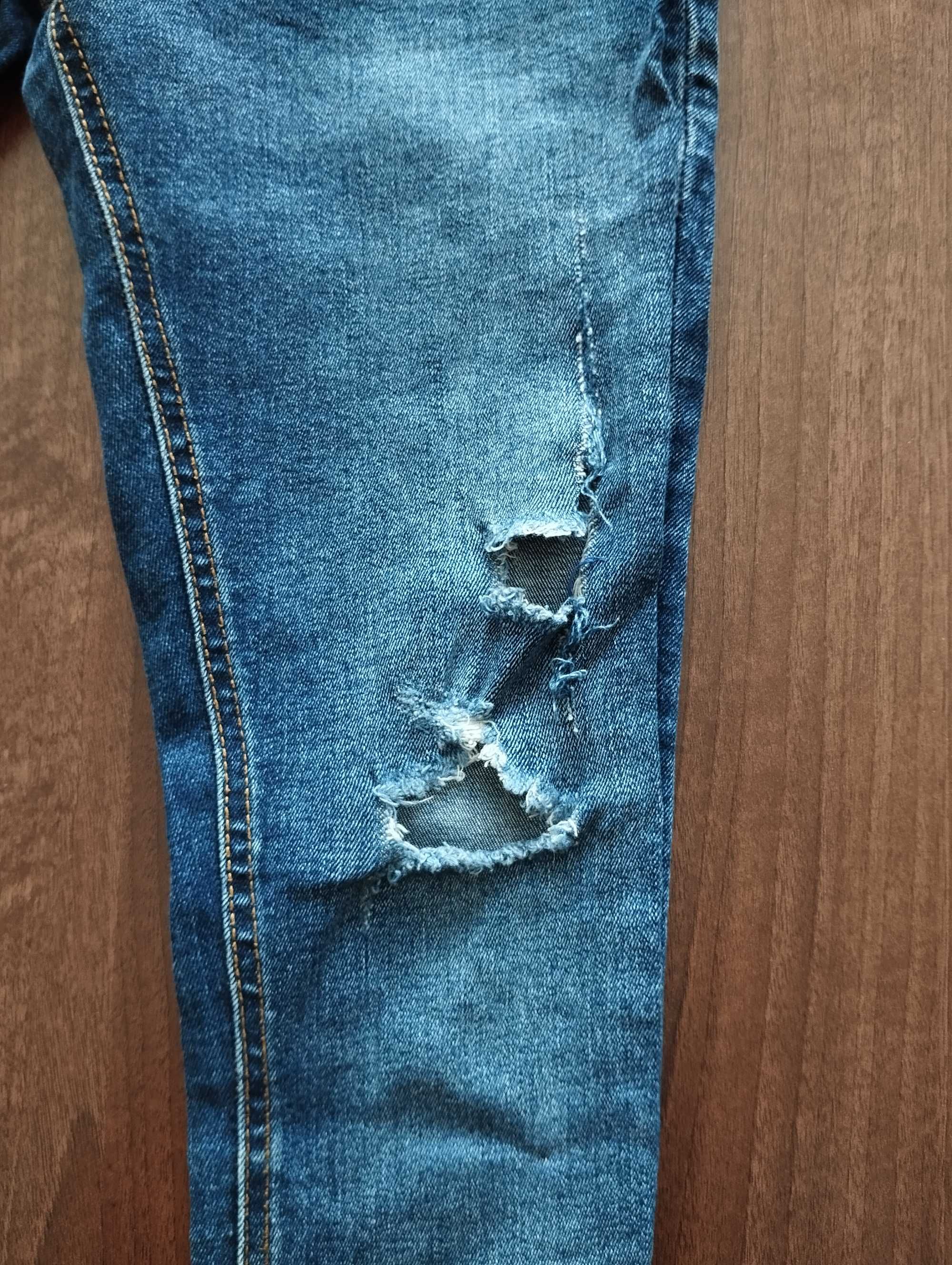 Spodnie jeansowe skinny Pull&Bear