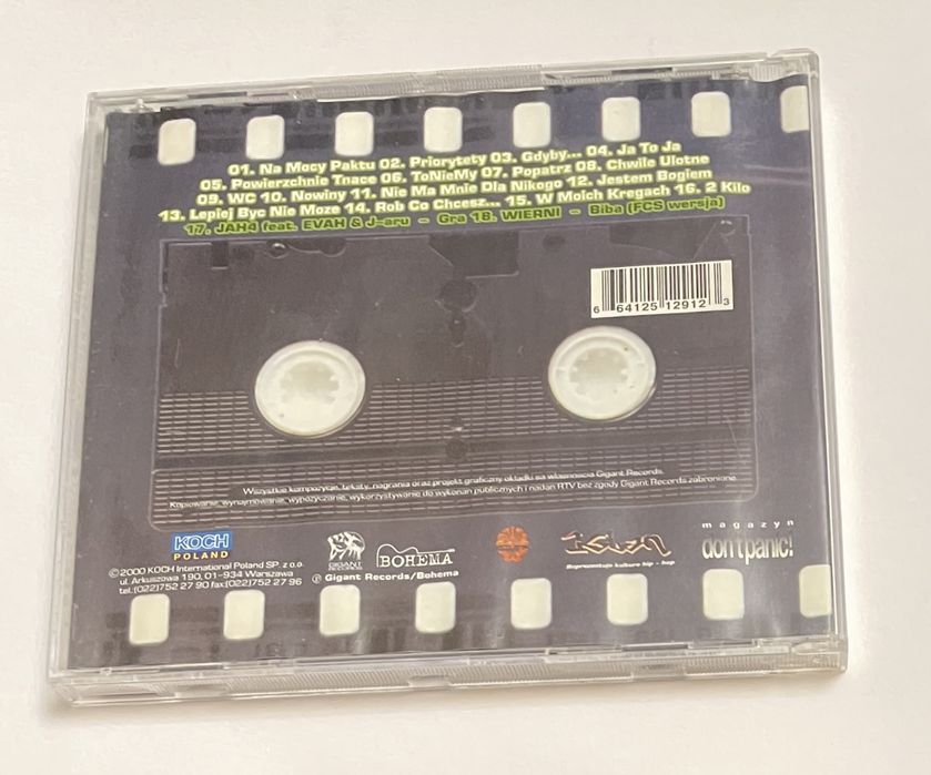Paktofonika Kinematografia 2 bonus track cd