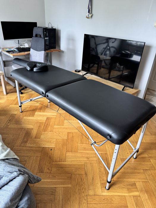 Stol do masażu Panda komfort 70cm z pokrowcem habys