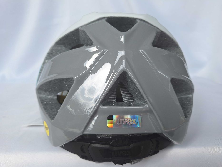 Kask rowerowy Uvex Quatro CC Mips White Sky Mat/Shiny L 56-61cm