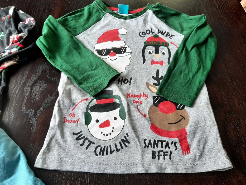 3 koszulki dlugi rekaw rozmiar 104 dla chlopca