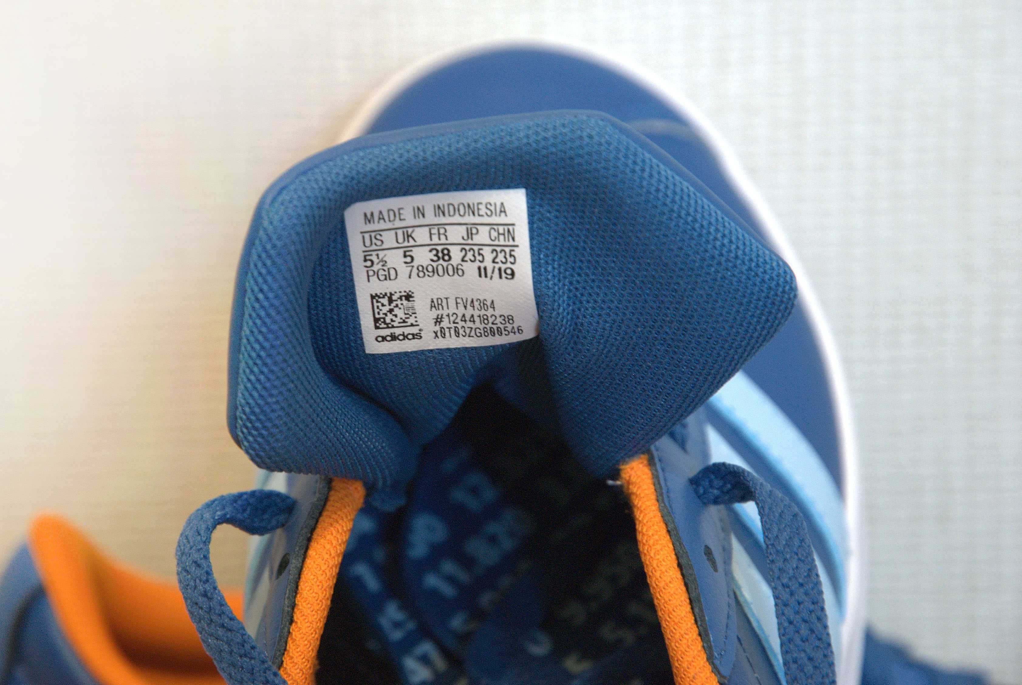 Кроссовки (кеды) Adidas размер 38EUR, стопа 23,3