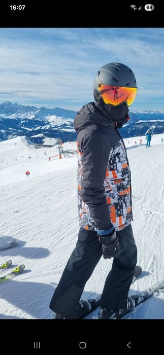 Chłopięca kurtka narciarska snowboardowa Termit