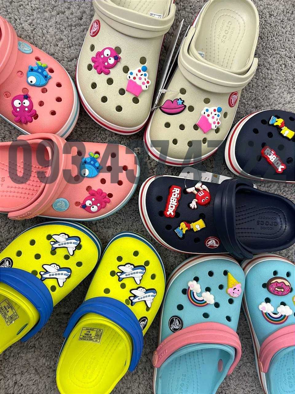 Дитячі Крокси Сабо Crocs Crocband Kids Clog Джибітси Хіт Продажів