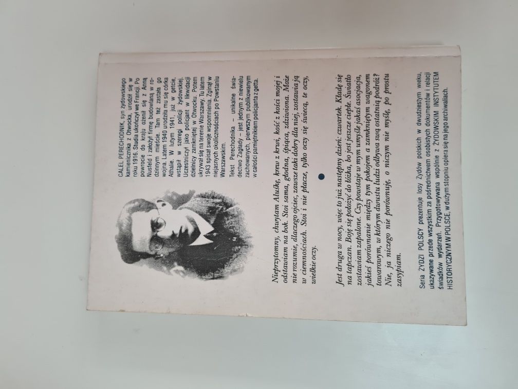 Czy ja jestem mordercą? - Calel Perechodnik Żydzi polscy