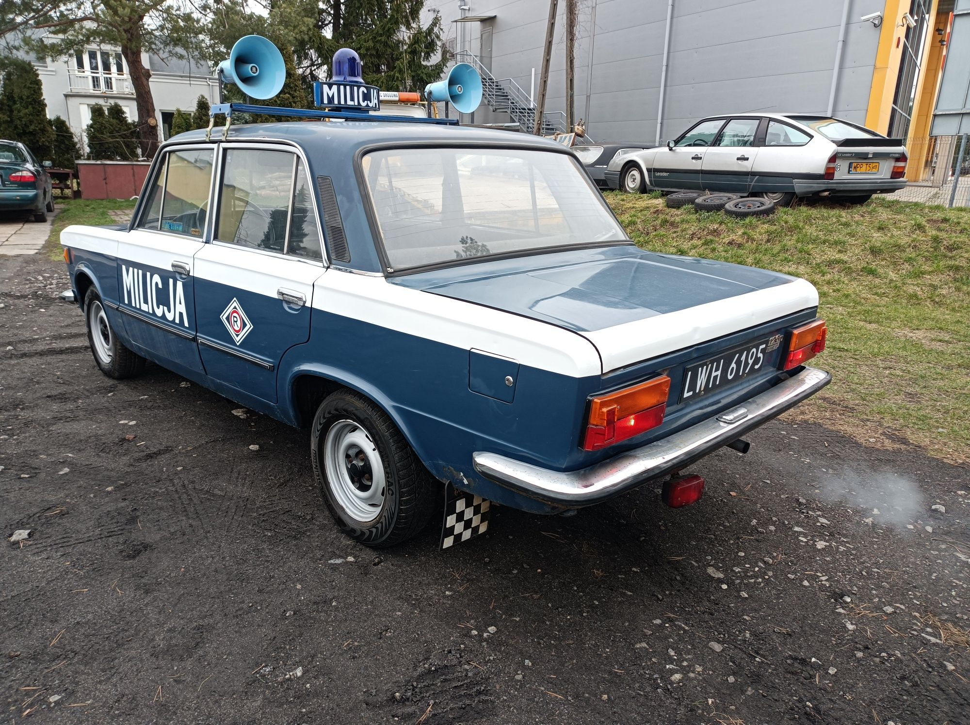 Fiat 125p milicja zamiana