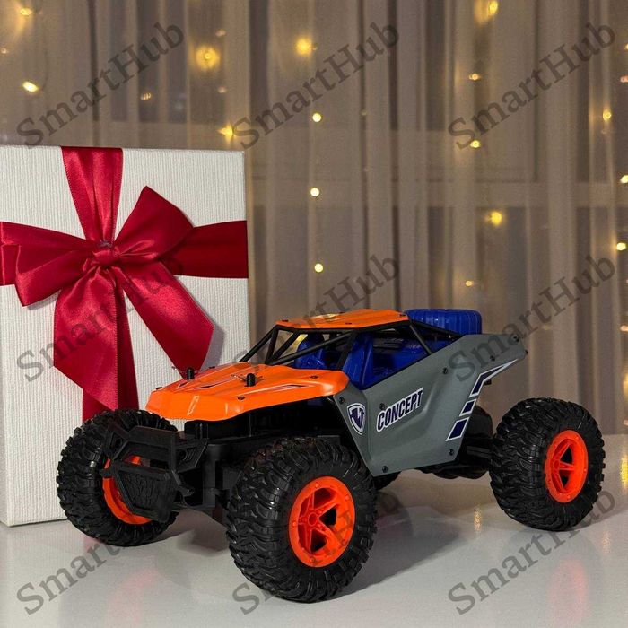 Джип на радиоуправлении DISRAPTOR KINETEC Оранжевый. Машинка на пульте