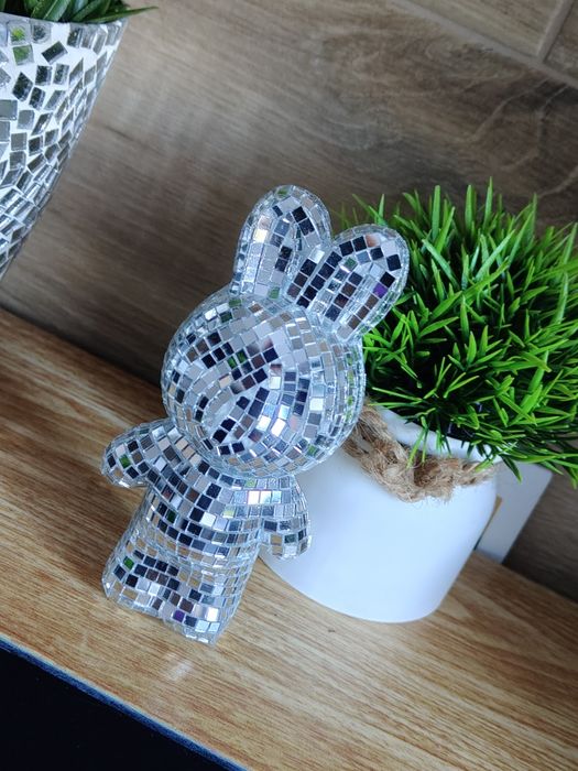 Zajączek króliczek ze szkiełek Glamour