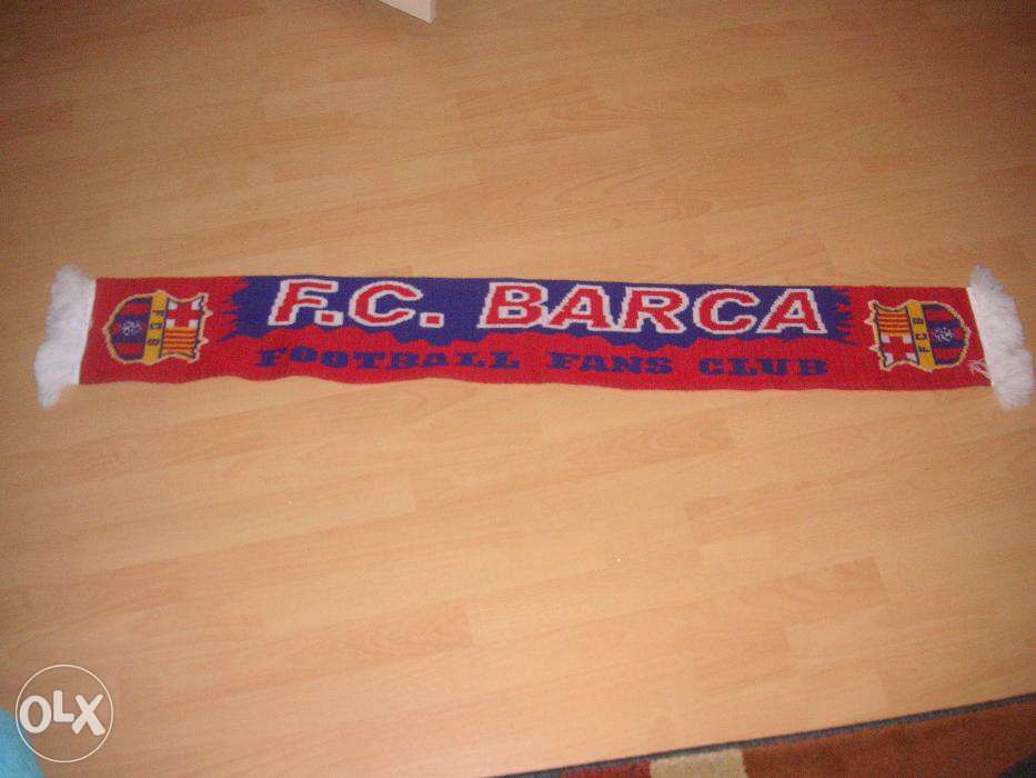 Oryginalny szalik dla prawdziwego fana - FC BARCELONA!