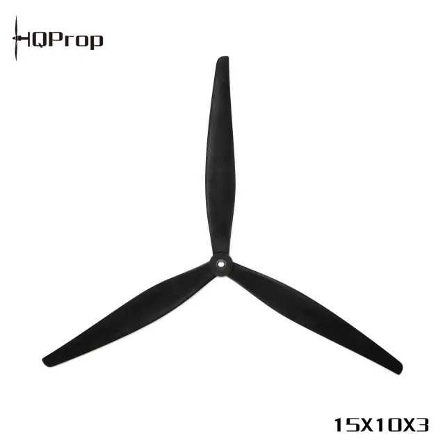 Пропелери HQProp MacroQuad 15x10x3 (2CW+2CCW) Black Reinforced Nylon
